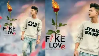 PicsArt Fake Love Photo Editing Tutorial | Instagram Viral Photo Editing | S Editz