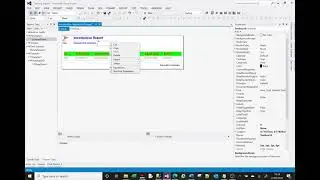 MS SSRS tutorial on report headers and footers. Adding page numbers, images and other options.