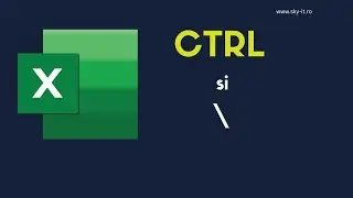CUM VERIFIC DACA S-A MODIFICAT INFORMATIA IN EXCEL | CTRL si backslash
