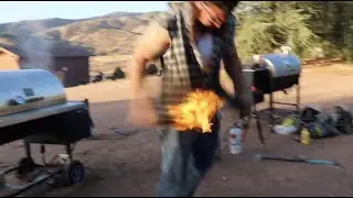 Cooking with Randy - On Fire!