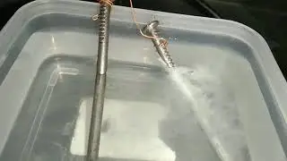 Electrolysis  process.