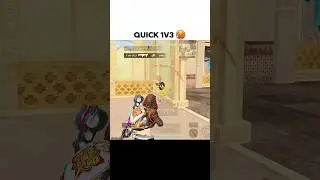 Quick 1v3 ‼️🥵#bgmi #shorts #pubgmobile #trolling #ytshorts #bgmilive #aimchokboiyt