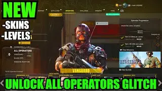 *NEW* UNLOCK ALL OPERATOR GLITCH! SKINS/LEVELS! WARZONE OPERATOR GLITCH! WARZONE GLITCHES!