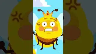 #Shorts | Sting the Honey Thief!🐺🍯 | The Wolf and the Seven Little Goats | #JunyTony #KidsSongs