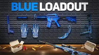 This BUDGET BLUE Themed CS2 Inventory is INSANE! (CSGO SKIN LOADOUT)