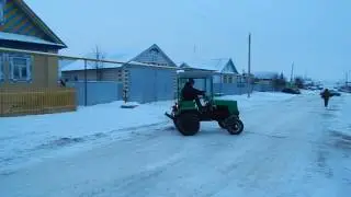 Минитрактор самодельный
