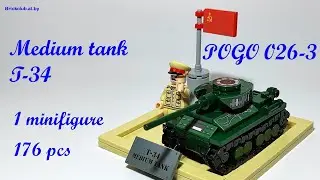 POGO PG 026-3 Medium Tank T-34 series The Fire of Tanks