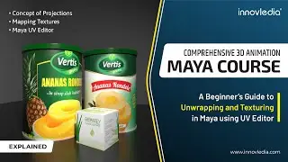 Maya Course • Unwrapping and Texturing in Maya for Beginners • Maya Texturing Tutorial