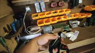 Pour la 1ere fois, je vous montre mon ATELIER! et ma lampe thrunite !