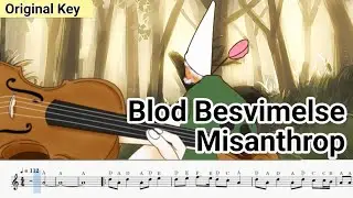 Blod Besvimelse - Misanthrop (Gnome Meme Song) Free Violin Sheet