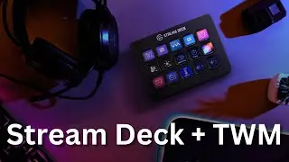 elgato stream deck + tiling window manager