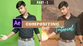 How to composite fire in hands using Adobe After Effects (Hindi) - Part 1 | VFX Error