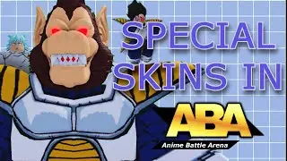 EVERY SINGLE SPECIAL SKIN IN ABA (1 HOUR!!!) | Anime Battle Arena