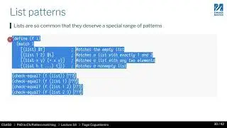 CS450   S21   33   03  Pattern matching