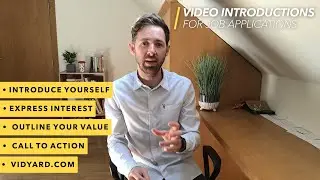 Video Introductions for Job Applications