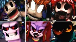 FRIDAY NIGHT FUNKIN ALL JUMPSCARES!!