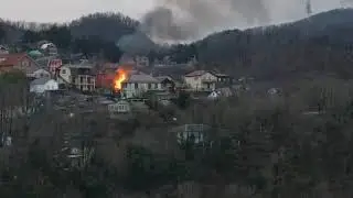 В Туапсинском районе при пожаре в дачном поселке погиб мужчина
