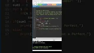 Perfect Number in Python 
