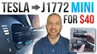 Tesla to J1772 MINI Charging Adapter - MUCH Less than a Tesla Tap! 😮 EVDance Unboxing & Review