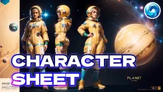 Consistent Character Sheet in SeaArt AI