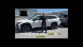 2025 Outback 2.9% and big discount VT