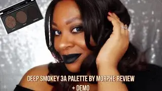 Deep Smokey 3A Palette By Morphe REVIEW + DEMO