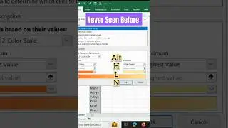 How to find and color unique number value without using formula in Excel #exceltips #shorts #trend