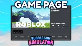Bubble Gum Simulator 2 Game Page