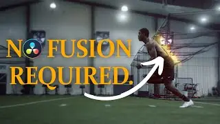 Easy FIRE Effect for Sports Videos (Davinci Resolve Tutorial)
