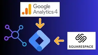 How to install GA4 to Squarespace Website with GTM