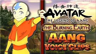 All Aang Voice Clips • Avatar: The Last Airbender The Burning Earth • Voice Lines (Zach Tyler)