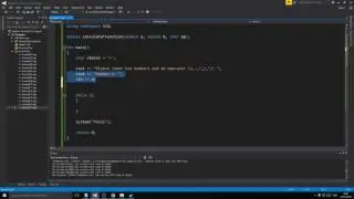 C++ Example 17 - Calculator using functions