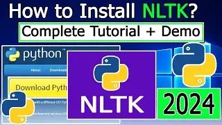 How to Install NLTK on Windows 10/11 [ 2024 Update ] in Python 3.12.2