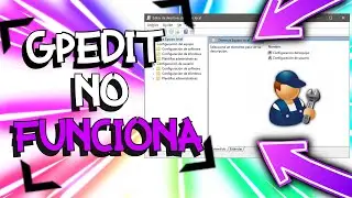 ✅ GPEDIT no funciona en windows 10 🔊 Como reparar Gpetid.msc 🔊 Gpedit.msc no funciona o no abre