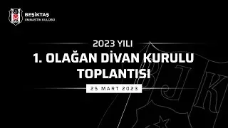 2023 Yılı 1. Olağan Divan Kurulu Toplantısı