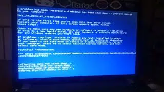 (REQUESTED) Angry Musician destroys Guitar has BSOD 