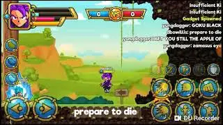 Super sayain purple diety