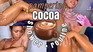 PAMPERING Cocoa Winter 2022 Shower & Body Care Routine | SMELL & FEEL Good AF