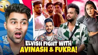 ELVISH YADAV Fight With AVINASH & FUKRA INSAAN In BIGG BOSS | DhiruMonchik