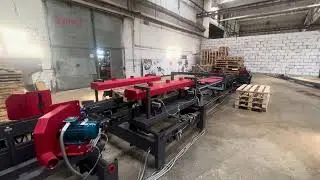Линия производства поддонов / Pallets nailing mashine