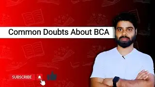Common Doubts About BCA #bca