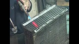 Repairing (Soldering) a 6-Row Cooling Radiator Pipe: Part 1