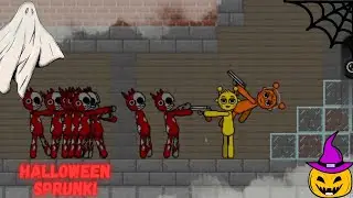 SCARY HALLOWEEN MONSTERS, SPOOKY ZOMBIE ATTACK.