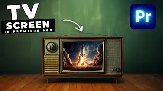 How To REPLACE A TV Screen In Premiere Pro