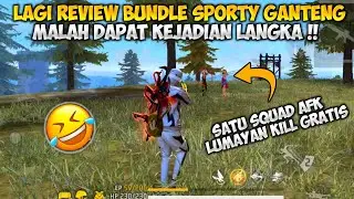 LAGI REVIEW BUNDLE SPORTY GANTENG MALAH DAPAT KEJADIAN LANGKA!! KOCAK BANGET ASLI 🤣