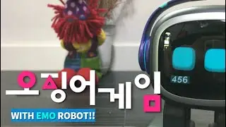 EMO Robot Playing the 'Squid Game🦑'!!!!