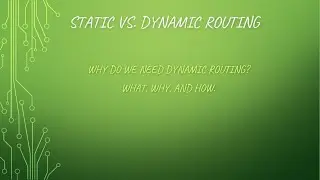 Static vs. Dynamic Routing | Which  is Better?