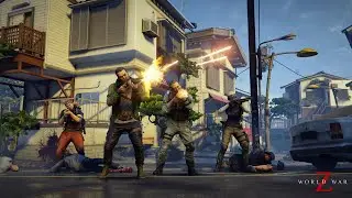 Путь самурая сквозь орды мертвых анимешников! World War Z Aftermath