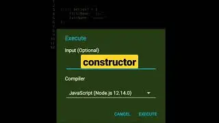 constructor | javascript tutorial 