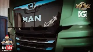 [ETS2 v1.47] MAN TG3 2020 Commander Front Mask by Gloover v1.1